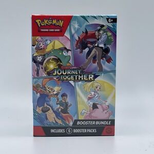 Pokemon TCG: Journey Together Booster Bundle Box FACTORY SEALED 6 Packs NEW